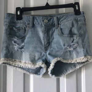 American Eagle jean shorts